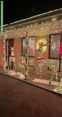 Christmas Light display at 66 Woodend Road, Sheidow Park