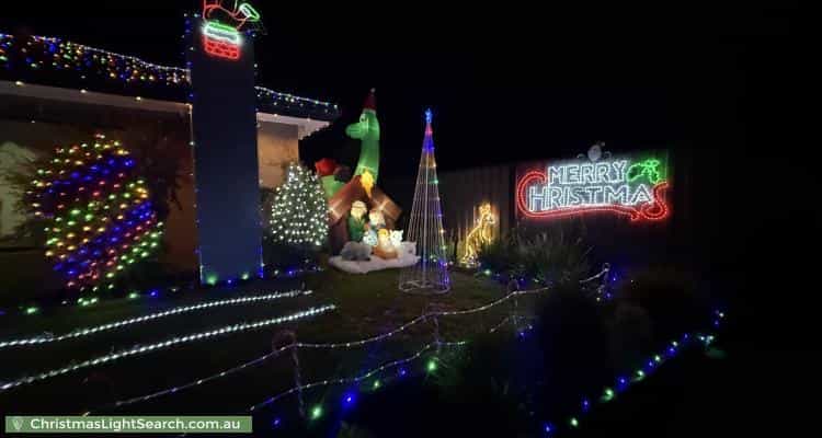 Christmas Light display at 11 Klandy Drive, Kalkallo