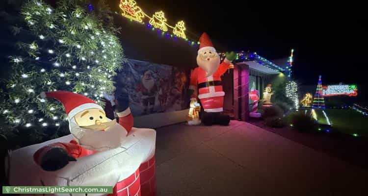 Christmas Light display at 11 Klandy Drive, Kalkallo