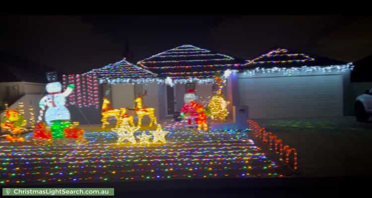 Christmas Light display at 10 Korcula Court, Munster