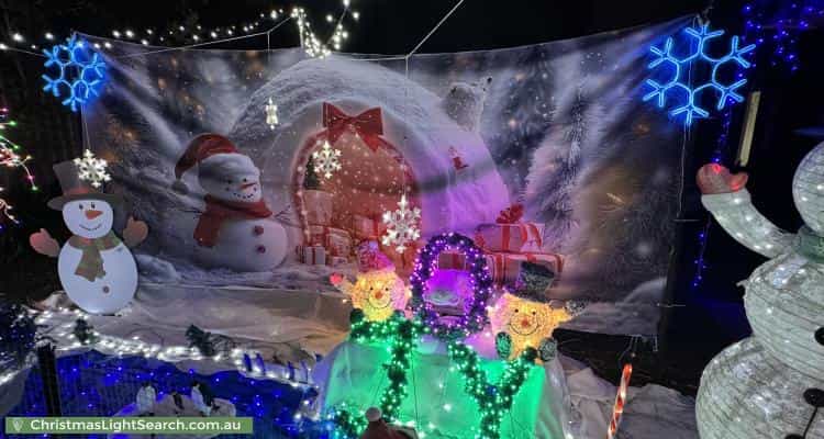 Christmas Light display at 36 Colonial Drive, Bligh Park