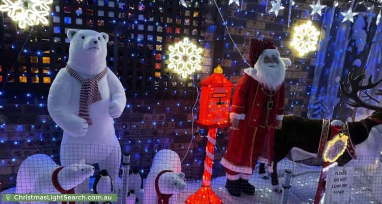 Christmas Light display at 36 Colonial Drive, Bligh Park