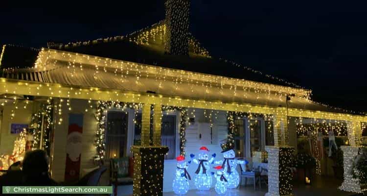 Christmas Light display at  Morris Street, Tocumwal