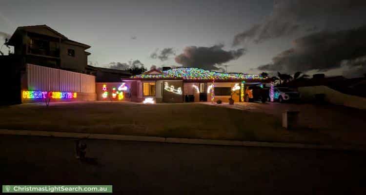 Christmas Light display at 12 Sappleton Retreat, Merriwa