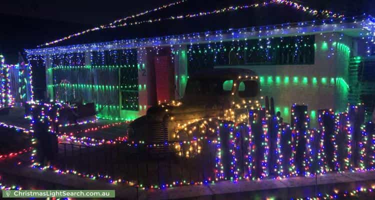 Christmas Light display at 32 Parksview Boulevard, Vasse