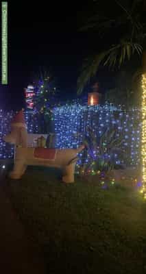 Christmas Light display at 44 Galloway Drive, Ashmore
