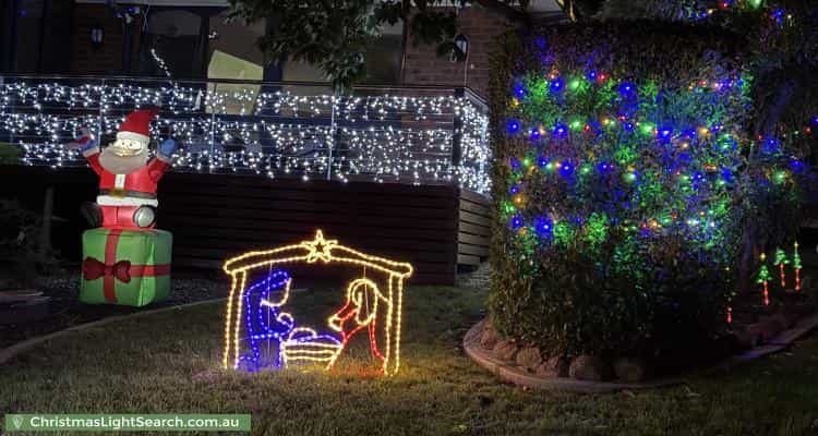 Christmas Light display at 39 Herschell Circuit, Flynn