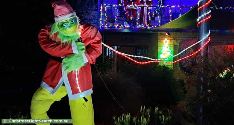 Christmas Light display at  Sherwin Place, Melba