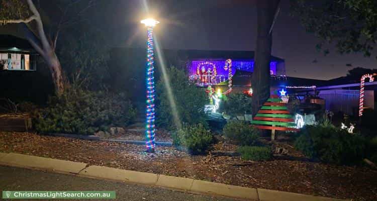 Christmas Light display at  Sherwin Place, Melba