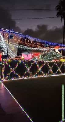 Christmas Light display at 19 Coachwood Street, Crestmead