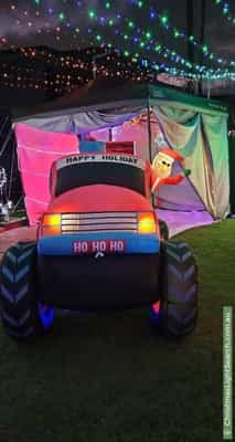 Christmas Light display at 19 Coachwood Street, Crestmead