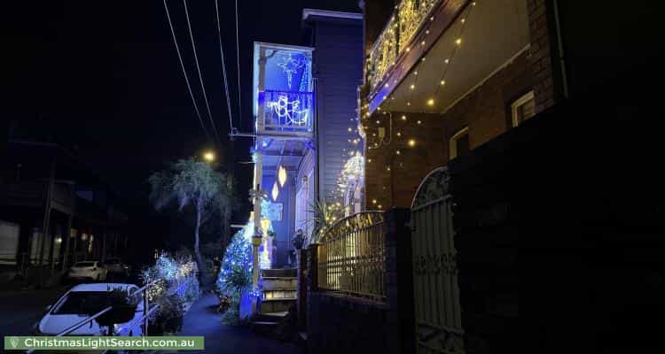 Christmas Light display at 48 Cameron Street, Birchgrove