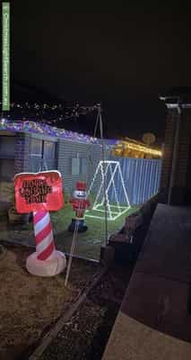 Christmas Light display at 34 Greg Urwin Circuit, Casey
