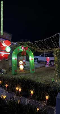 Christmas Light display at 34 Greg Urwin Circuit, Casey