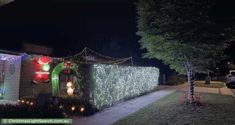 Christmas Light display at 34 Greg Urwin Circuit, Casey