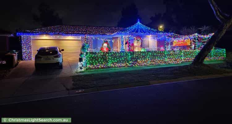 Christmas Light display at  Sandalwood Grove, Carrum Downs