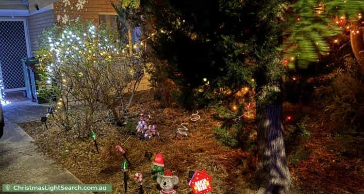 Christmas Light display at 1A Frasten Street, Torrensville
