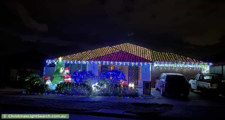 Christmas Light display at 56 Colonial Boulevard, Baldivis