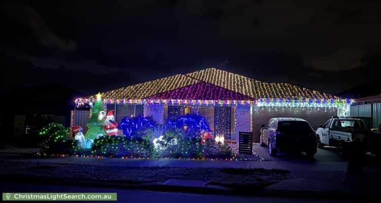 Christmas Light display at 56 Colonial Boulevard, Baldivis