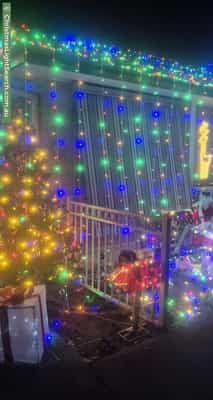 Christmas Light display at 28 Yarrinup Avenue, Chadstone