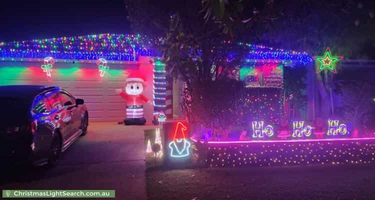 Christmas Light display at 27 Stradbroke Street, Burpengary East