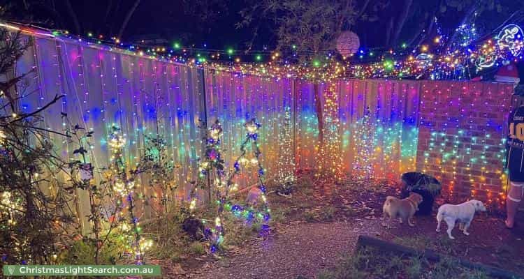 Christmas Light display at 51 Tipiloura Street, Ngunnawal