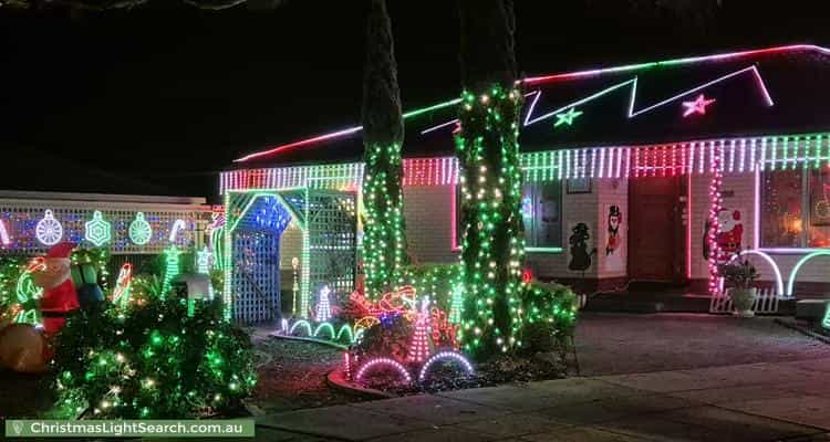 Christmas Light display at Marquisite Drive, Salisbury East