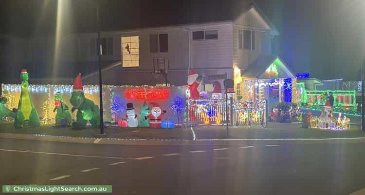 Christmas Light display at 16 Arbor Terrace, Wellington Point