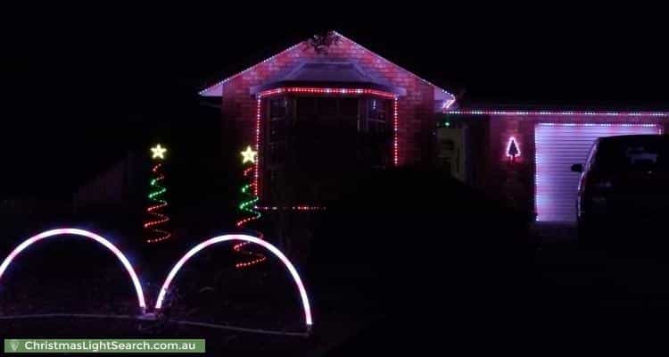 Christmas Light display at 151A Shepherds Hill Road, Eden Hills