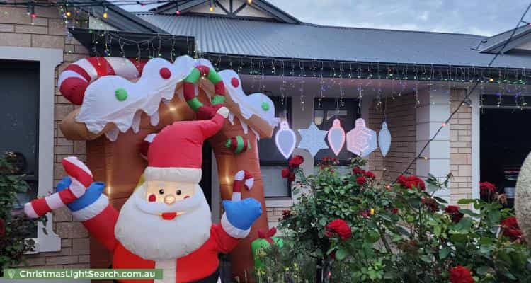 Christmas Light display at 1 Tyrone Avenue, Campbelltown