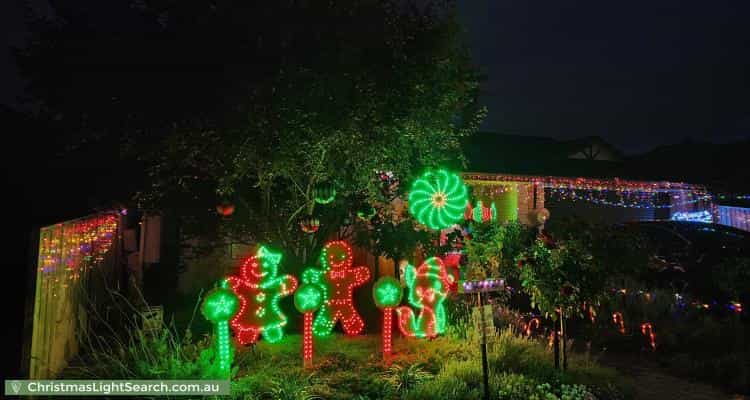 Christmas Light display at 1 Tyrone Avenue, Campbelltown