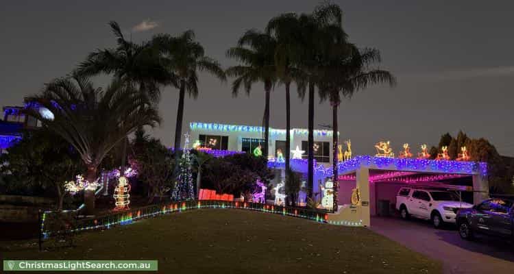 Christmas Light display at 9 Noranda Place, Noranda