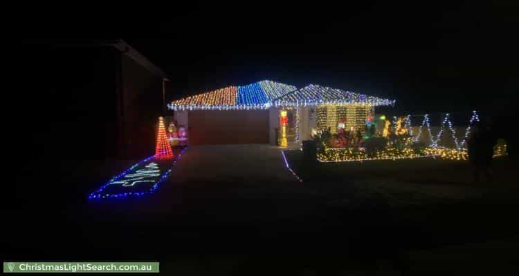 Christmas Light display at 36 Ridge Parade, Narangba