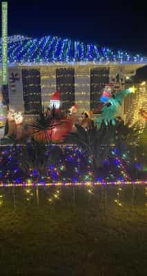 Christmas Light display at 36 Ridge Parade, Narangba