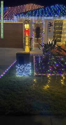 Christmas Light display at 36 Ridge Parade, Narangba
