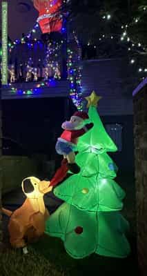 Christmas Light display at 65 Tait Street, Kelvin Grove