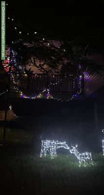Christmas Light display at 65 Tait Street, Kelvin Grove