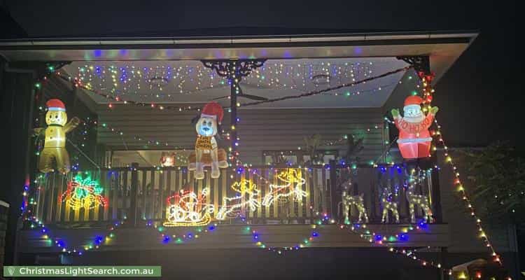 Christmas Light display at 65 Tait Street, Kelvin Grove