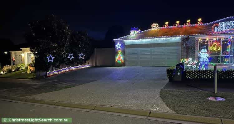 Christmas Light display at 5 Blackberry Crescent, Rosebud