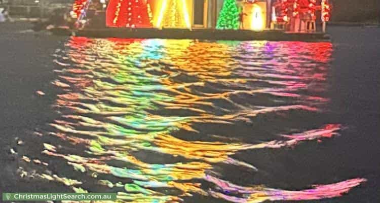 Christmas Light display at  Yamba Road, Yamba