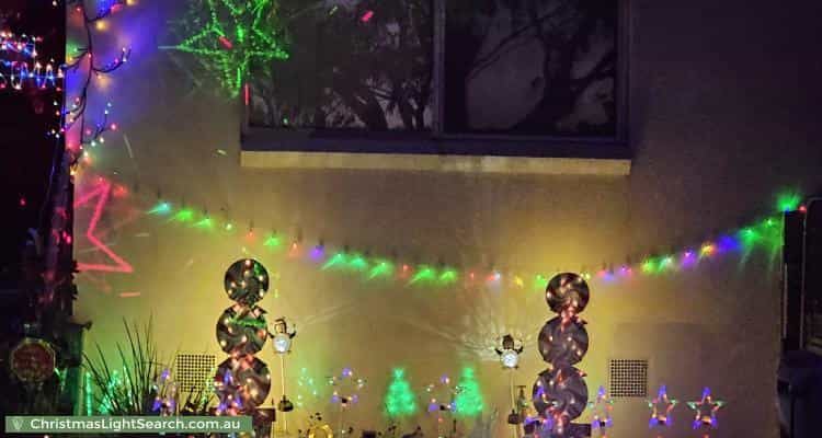 Christmas Light display at 135 Mockridge Road, Clarendon Vale