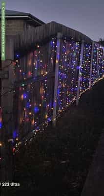 Christmas Light display at 135 Mockridge Road, Clarendon Vale