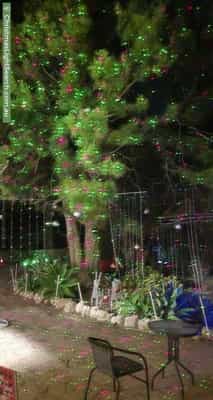 Christmas Light display at 527 White Road, Boors Plain