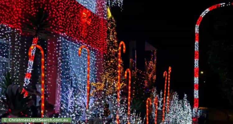 Christmas Light display at 30 Rochester Street, Gregory Hills