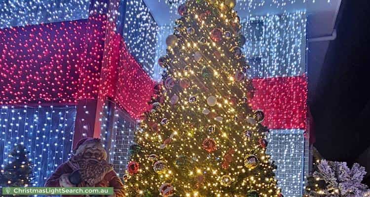 Christmas Light display at 30 Rochester Street, Gregory Hills