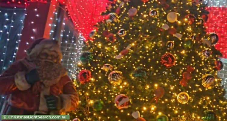 Christmas Light display at 30 Rochester Street, Gregory Hills