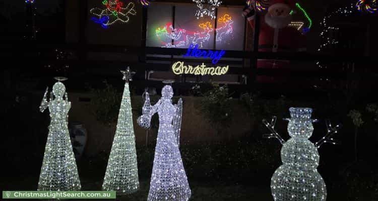 Christmas Light display at 22 Middleton Circuit, Gowrie