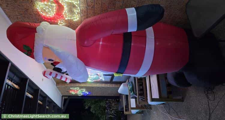 Christmas Light display at 22 Middleton Circuit, Gowrie