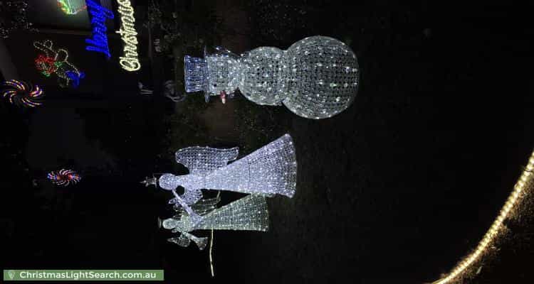 Christmas Light display at 22 Middleton Circuit, Gowrie