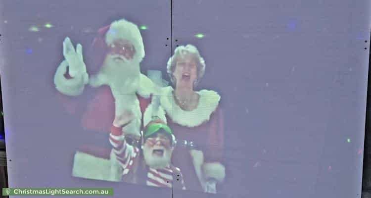 Christmas Light display at  Purdon Street, Old Beach